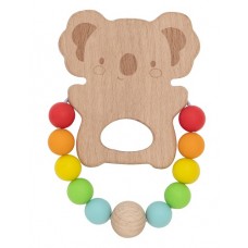 Teether Wooden & Silicone - Koala - Tiger Tribe